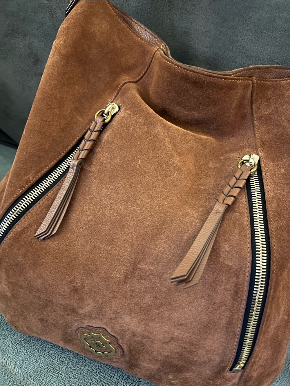 OrYany Brown Suede bag - Picture 6 of 11